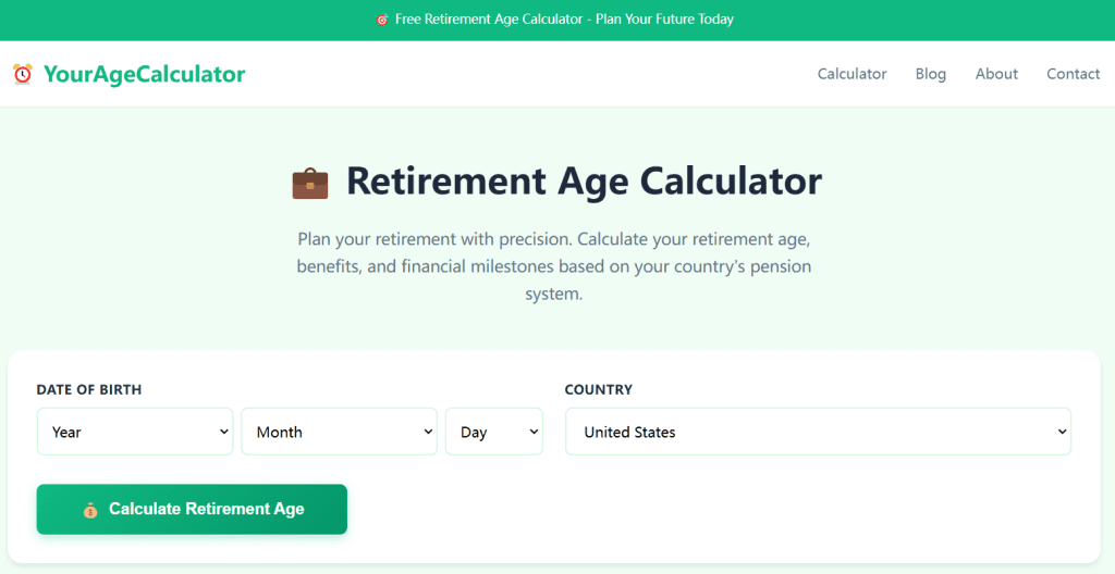 Understanding Retirement Age Calculations