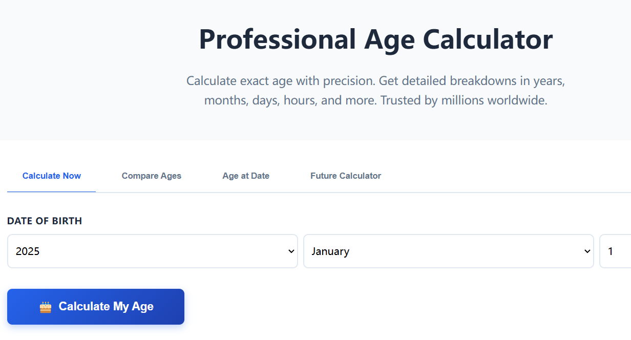 Age Calculator